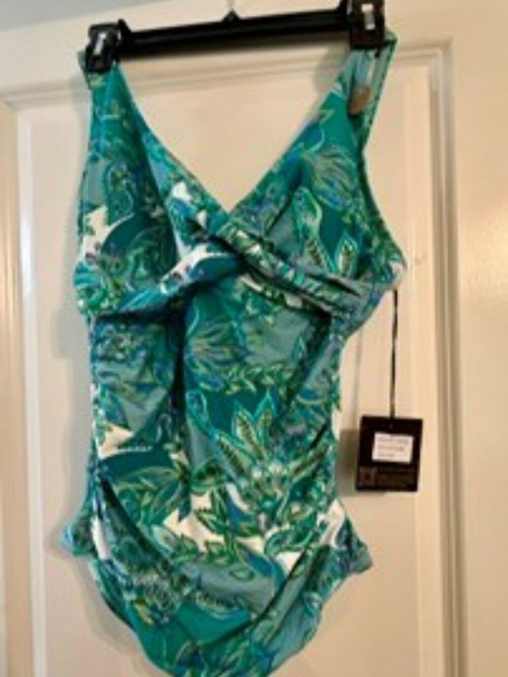 NWT - Nip Tuck Swim Fiorenza Louise Multifit Ruched Front One Piece Swimsuit